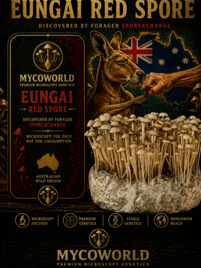 Pan Cyan Eungai ''Red Spore '' iso Spore Syringe 10ml