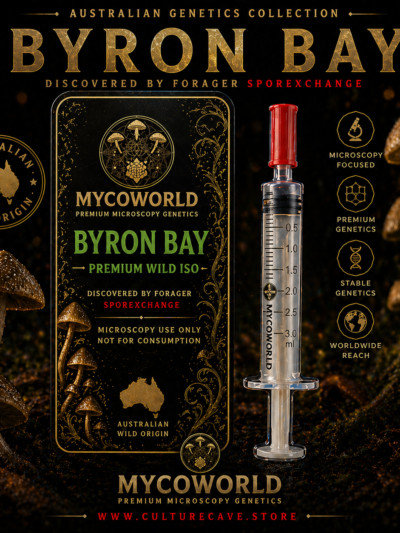 Pan Cyan Byron Bay iso Spore Syringe 10ml